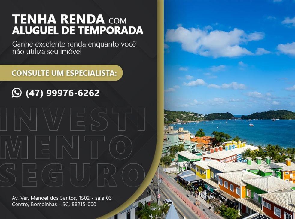 Apartamento A Poucos Passos Da Praia Da Conceicao Bombinhas Buitenkant foto